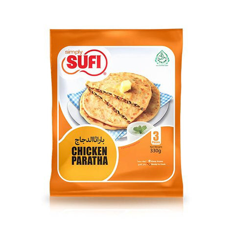 Sufi Chicken Paratha 3Pcs 330Gm