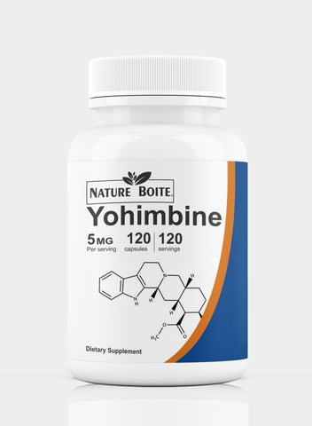 Yohimbine Dietary Supplement 5Mg 120 Capsules