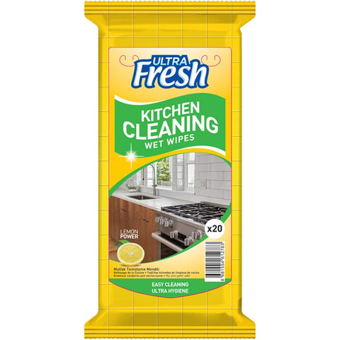 Ultra Fresh Kitchen Cleaning Wet Wipes