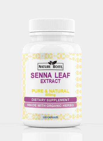 Senna Leaf Extract Pure And Nautral 500Mg 120 Capsules