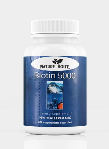 Biotin HypoAllergenic 5000Mg 60 Capsules