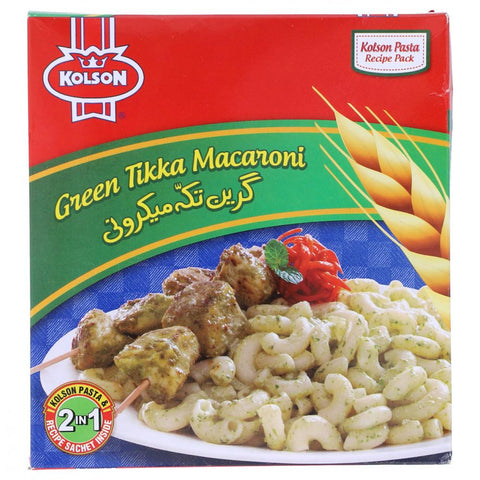 Kolson Green Tikka Macaroni 250Gm