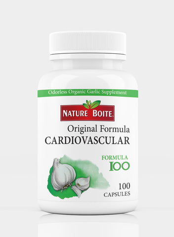 Odorless Organic Garlic Original Formula Cardiovascular 100 Capsules