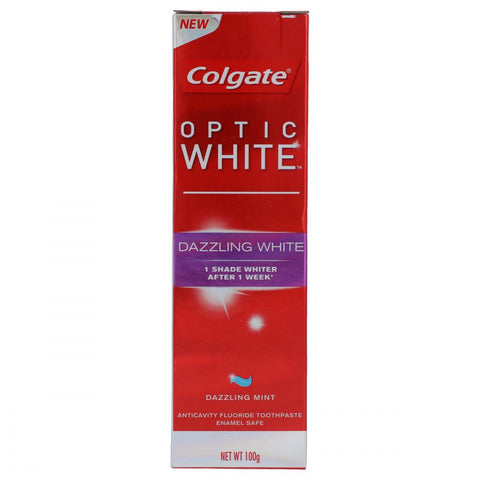 Colgate Tooth Paste Optic White Dazzling White 100Gm