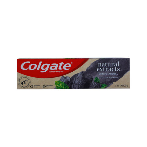 Colgate Tooth Paste Natural Extract Charcoal 75 Ml