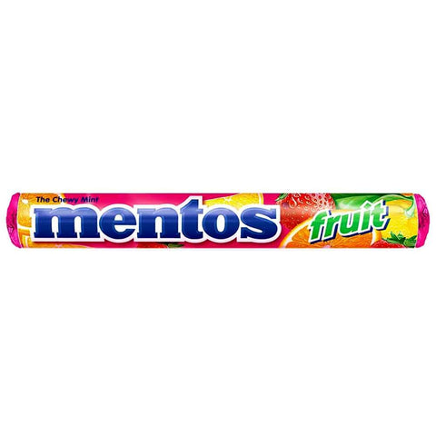 Mentos Chewy Dragees Fruit 37.5 Gm