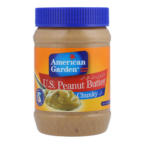 American Garden Us Peanut Butter Chunky 510G