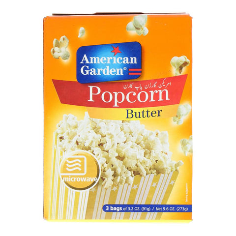American Garden Pop Corn Butter 273 Gm