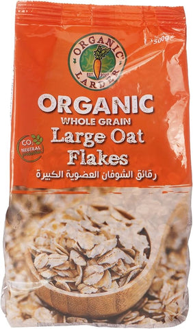 Organic Larder Organic Oat Large Flakes 500G