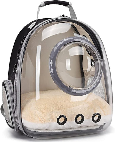 Pet Carrying Bag With Bubble Transparent