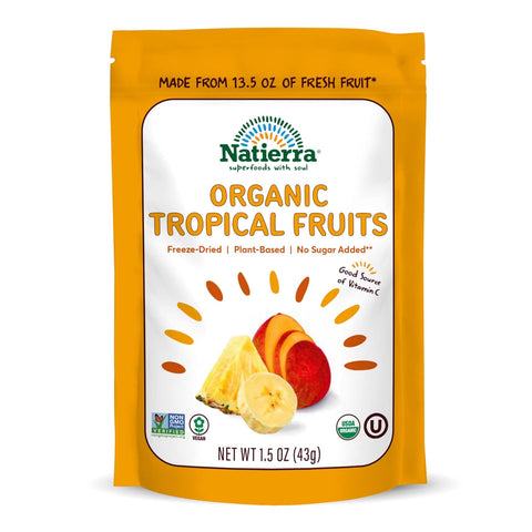 Nautres All Organic Tropical Fruits Bag 34g