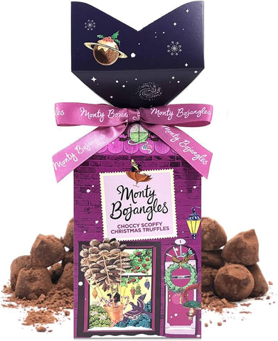 Monty Bojangles Chocolate Scoffy ChrustmasTruffles 100g