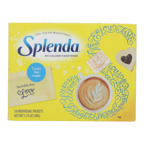 Splenda Sprinkle The Love 50 Individual Packets 50G