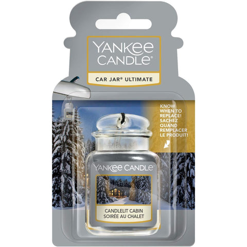 Yankee Candle Car Jar Ultrimate Candle Lit Cabin