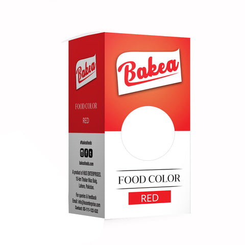 Bakea Food Color Red 10 Gm