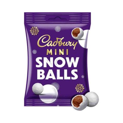 Cadbury Chocolate Mini Snowballs Bag 80g