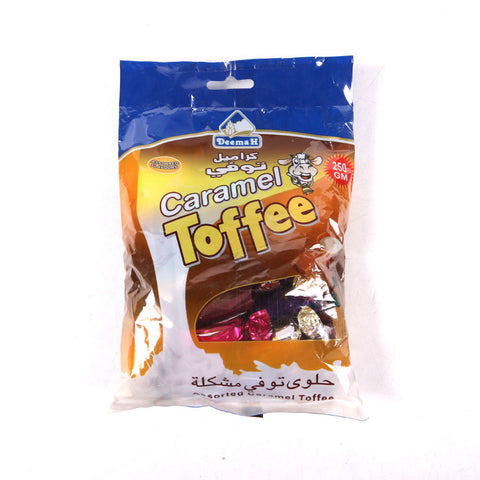 Deemah Caramel Toffee Candy Pouch 250 Gm