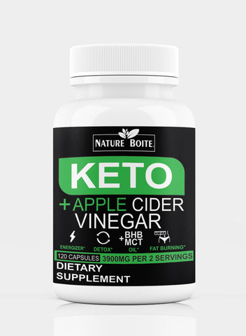 Keto Plus Apple Cider Vinegar 120 Capsules