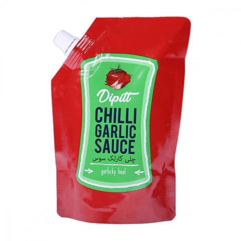 Dipitt Chilli Garlic Sauce Pouch 450 Gm