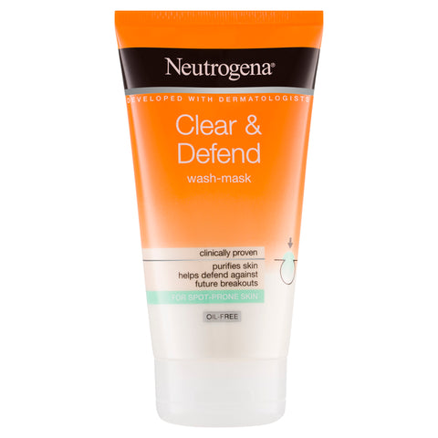 Neutrogena Clear & Defend Wash-Mask 150ml