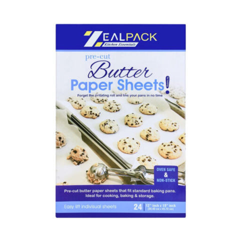 Kitchen Pro Butter Paper Sheets 30x35Cm