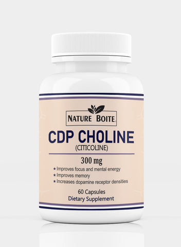 CDP Choline Citicoline 300Mg 60 Capsules