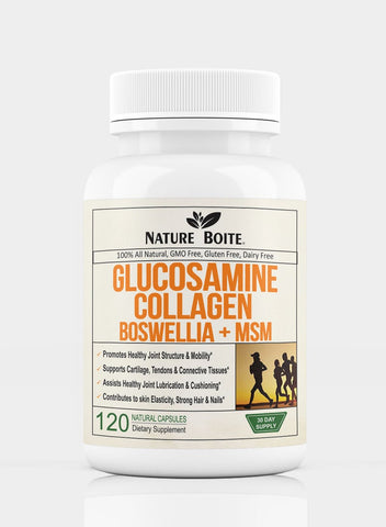 Glucosamine Collagen Boswellia Plus MSM 120 Capsules