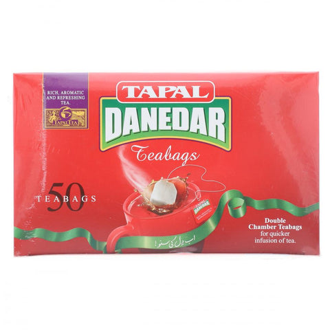 Tapal Danedar Regular Tea Bag 50S 100 Gm