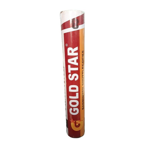 Gold Star Badminton Shuttlecocks Training Approved 8PCS