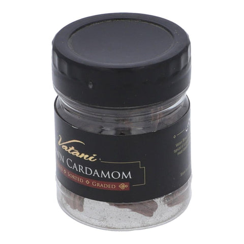 Vatani Big Brown Cardamom Bottle 40Gm
