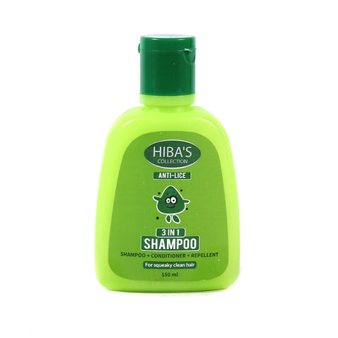 Hiba Shampoo 3 In 1 Anti Lice 150 Ml
