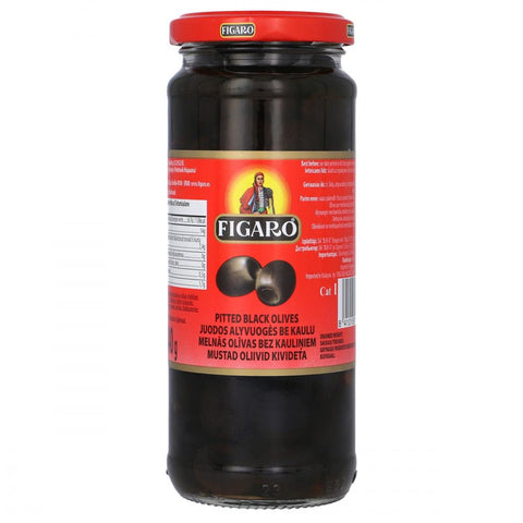 Figaro Olives Black Pitted 340 Gm