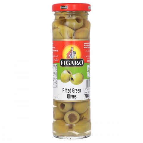 Figaro Olives Green Pitted 142 Gm