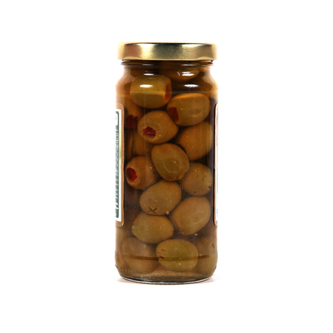 Mundial Olives Green Stuffed With Pimiento 235 Gm