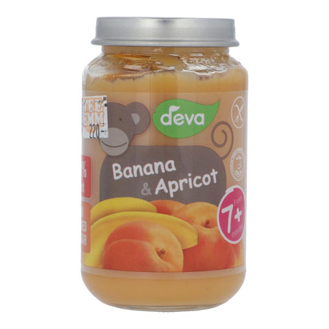 Deva Baby Food Banana & Apricot 7+ Months 200 Gm