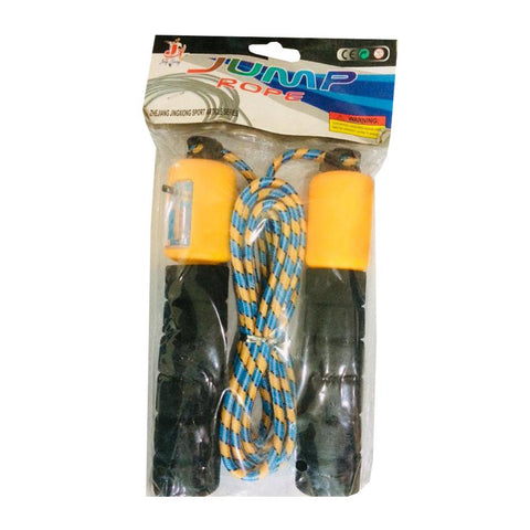 Unisex Fitness Gym Exercise Skipping Rope Orange/Blue