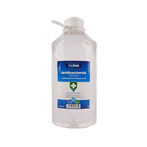 Deep Fresh Hand Gel Antibacterial Clean & Fresh 2500 Ml
