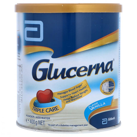 Glucerna Milk Powder Vanilla 400 Gm