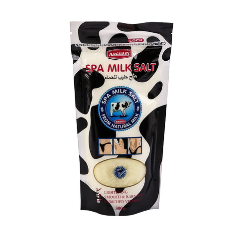 Argussy Body Spa Salt Natural Milk 300 Gm