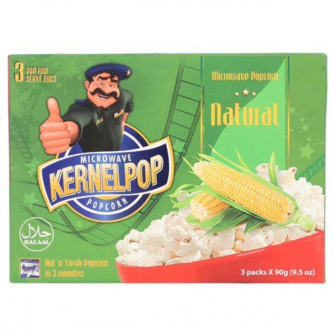 Kernel Popcorn Natural 270 Gm