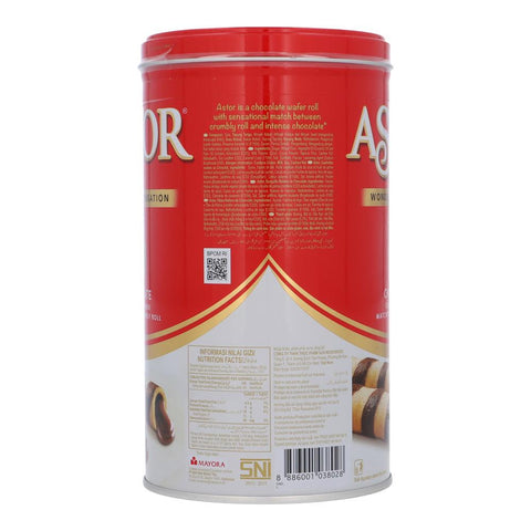 Astor Wafer Stick Chocolate Creamy Intense Tin 330 Gm