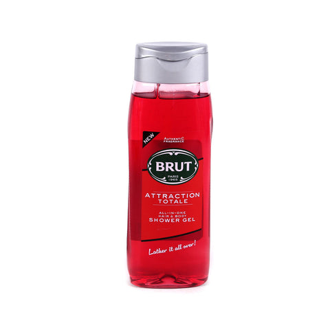 Brut All In One Hair & Body Shower Gel Attraction Total  500