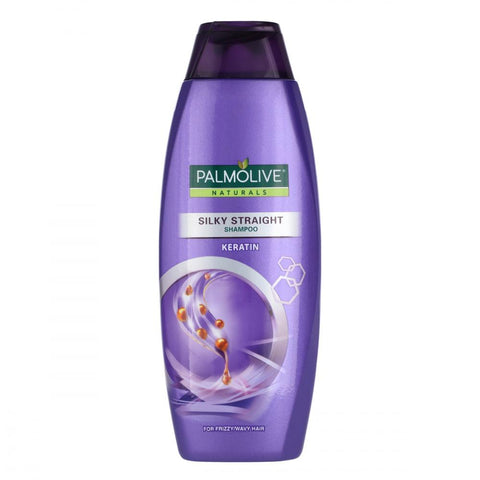 Palmolive Naturals Silky Straight Shampo Keratin 375ml