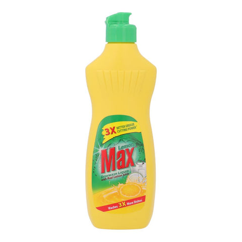Lemon Max Dishwash Liquid Lemon 275 Ml