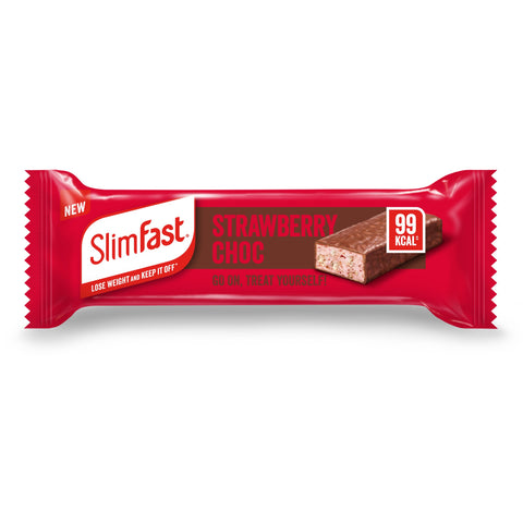 Slim Fast Strawberry Chocolate Bar 25g