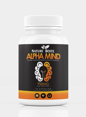 Alpha Mind Premium Nootropic Supplement 750mg 30 Capsules