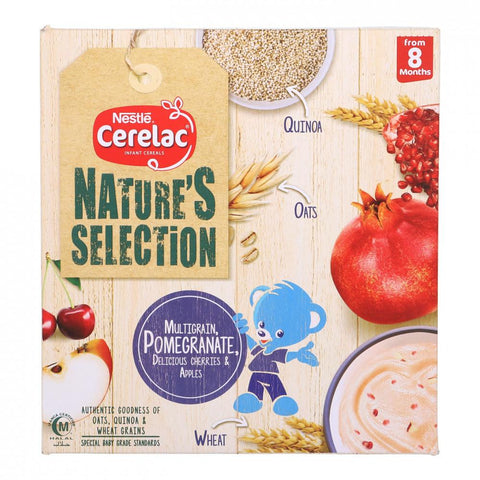 Nestle Cerelac Multigrain Pomegranate Cherries Apples 175 Gm