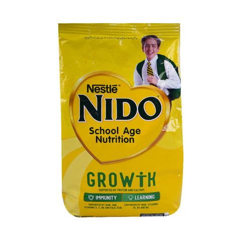 Nestle Nido Milk Powder School Age Growth Pouch 650 Gm
