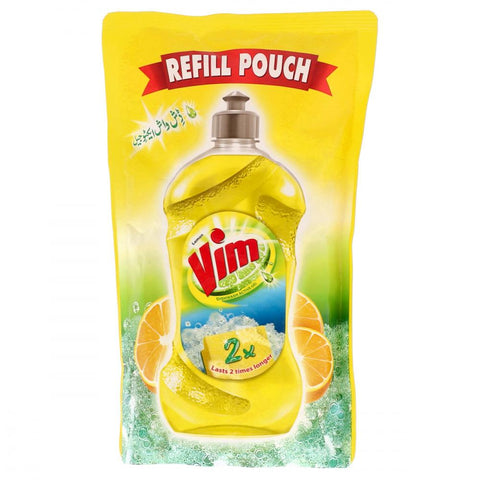 Vim Lemon Refill Pouch 750Ml