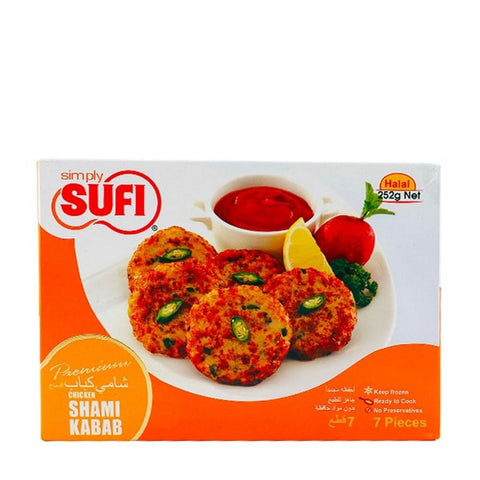 Sufi Chicken Shami Kabab 7 Pcs 252 Gm